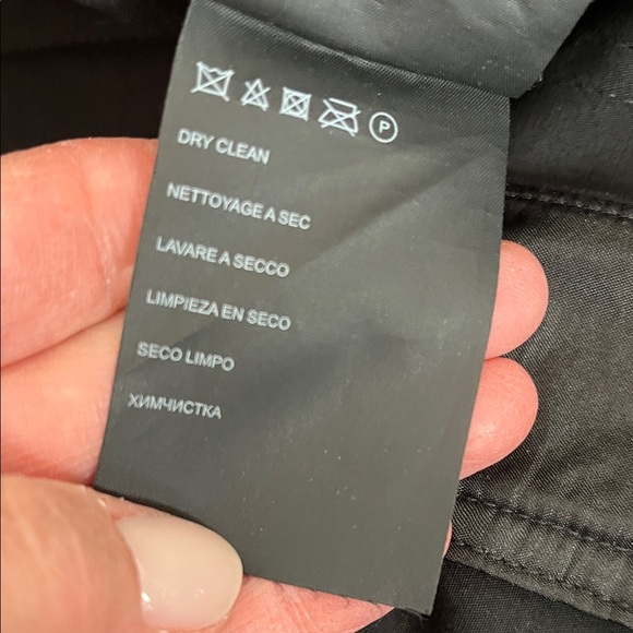 Club Monaco Women's Black Straight Leg Pants, Size 10/12 - Picture 9 of 10